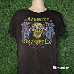Vintage Avenged Sevenfold T-shirt - Large - Bay Island